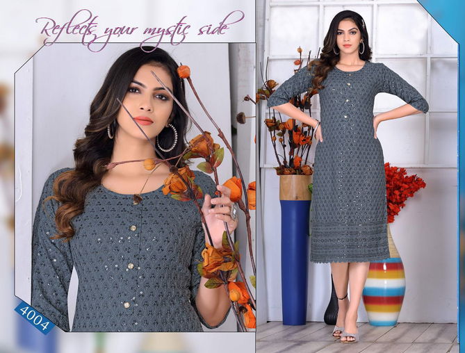 Beauty Winsome 1 Fancy Exclusive Wear Latest Embroidery Kurti Collection